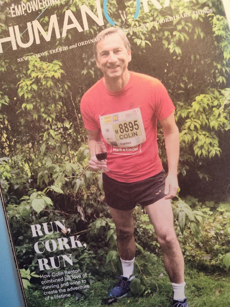 COLIN RENTON – the Wine Runner – Runner’s World, Dec 2023