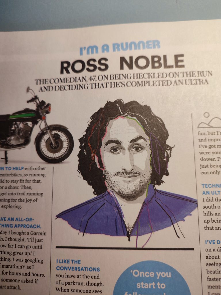 ROSS NOBLE – I’m a Runner – Runner’s World, April 2024