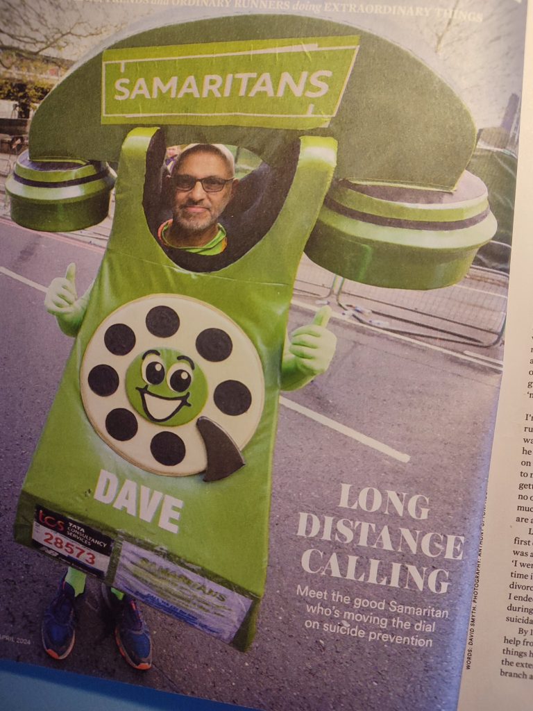 DAVE “THE PHONE” LOCK interview – Runner’s World, April 2024