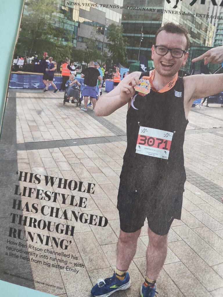 BEN & EMILY RITSON – Parkrunning siblings – Runner’s World, March 2025 issue