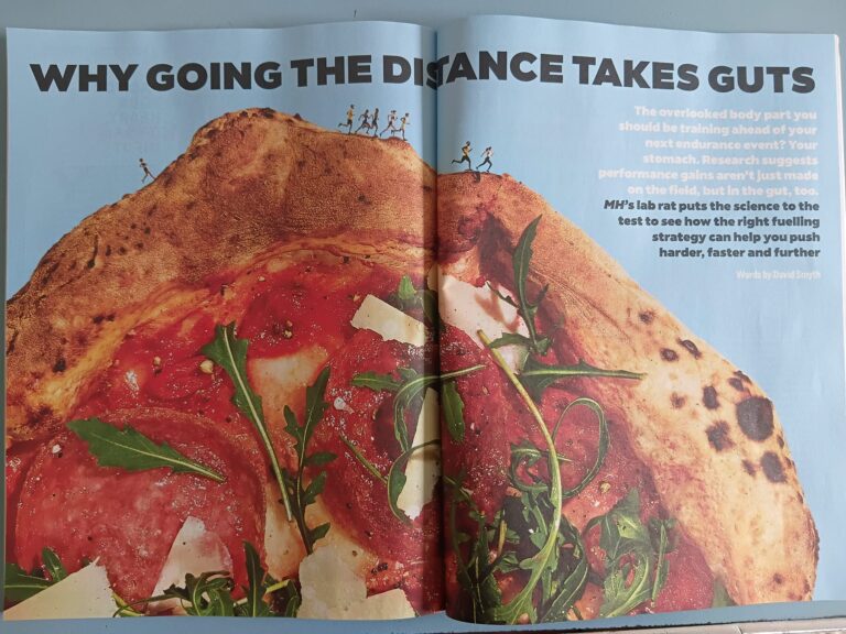 WHY GOING THE DISTANCE TAKES GUTS – Men’s Health, Oct 2025 issue