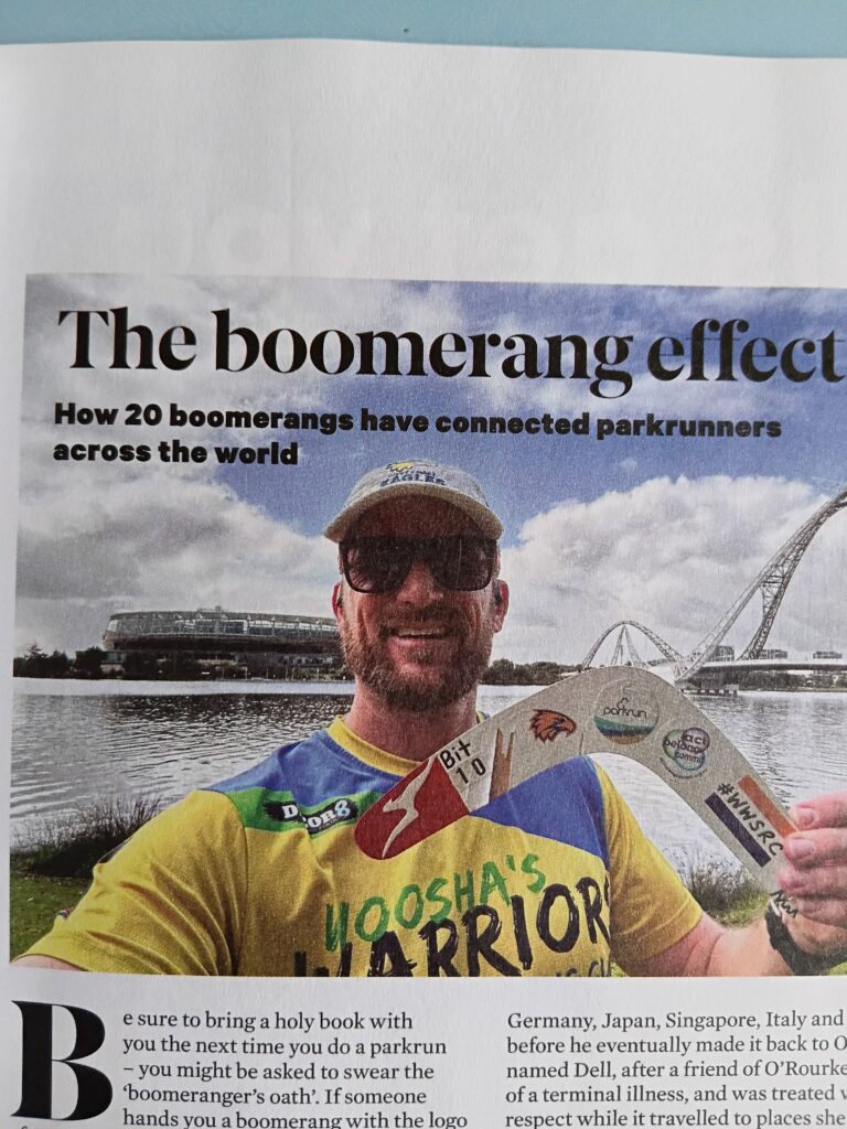THE 10 BOOMERANGS OF PARKRUN – Runner’s World, Dec 2025 issue